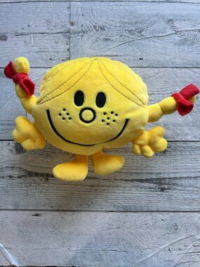 Mr. Men Show Little Miss Sunshine Plush 7" Stuffed Toy 2023
